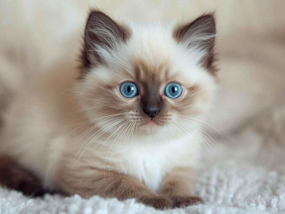 Blue Eyed Ragdoll Kittens