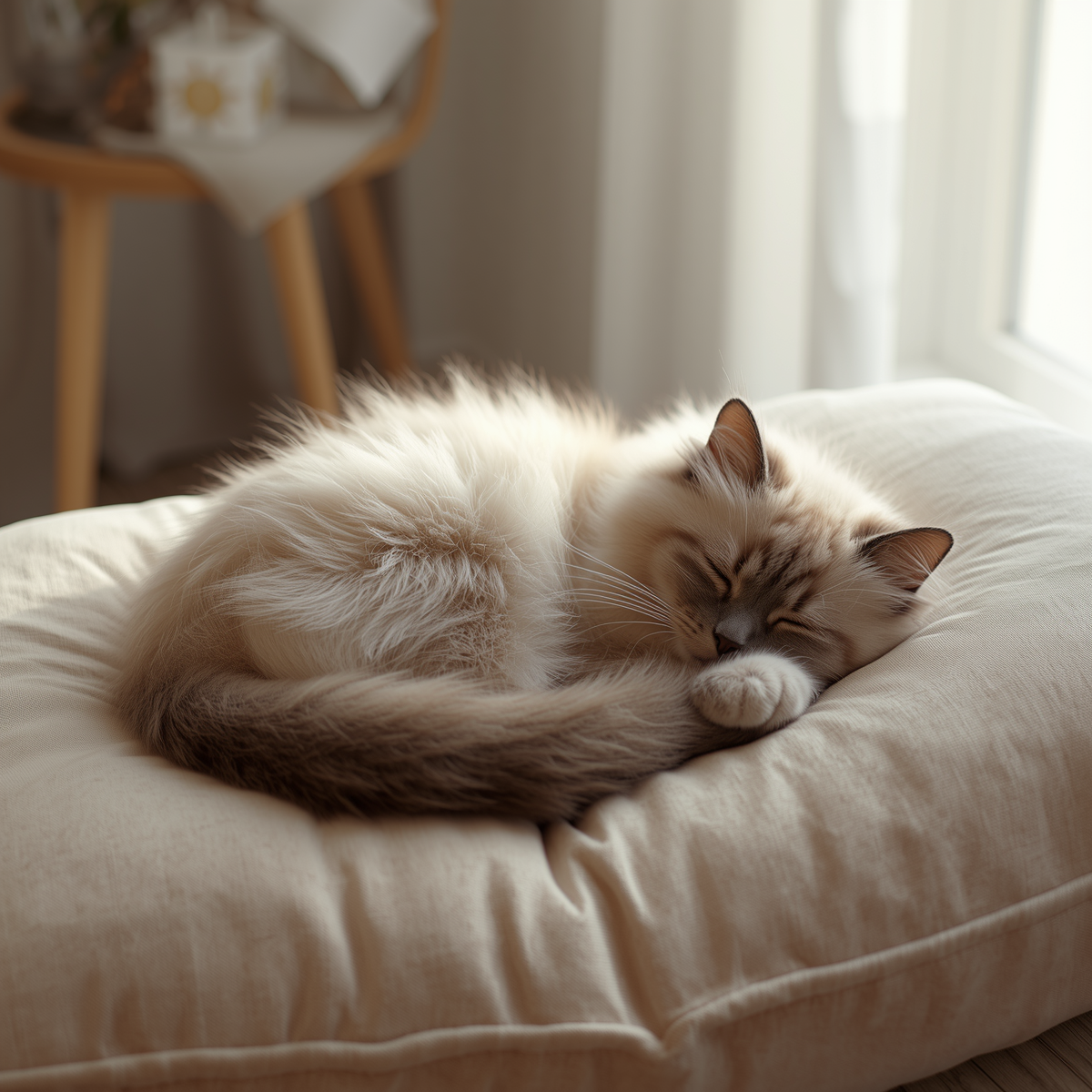 ragdoll cat grooming