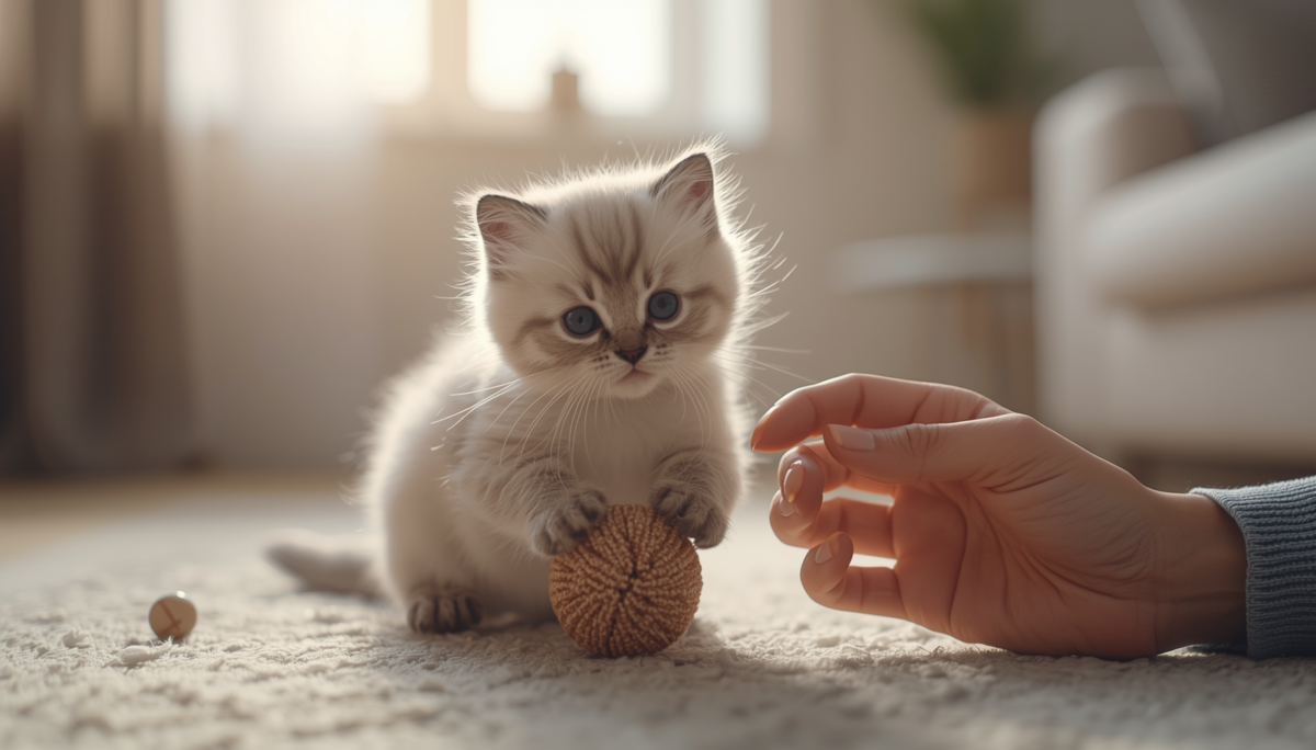 ragdoll kitten training